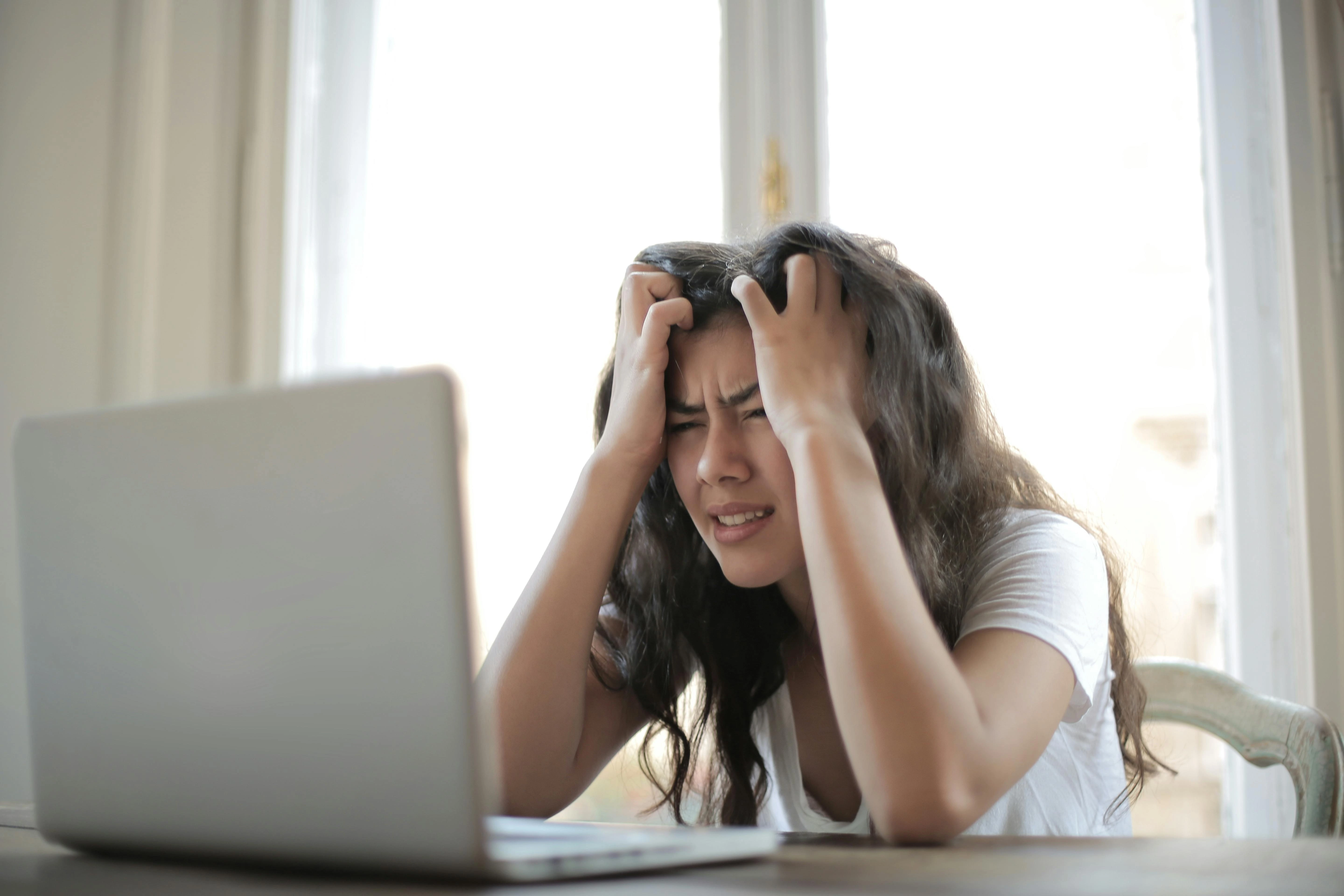 Business owner feeling overwhelmed by website technology